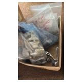 Collection of Vintage Bicycle Seatpost Clamps and Shims