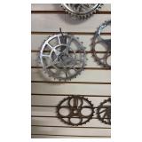 Collection of Vintage Bicycle Chainrings - Assorted Designs