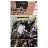 Collection of Vintage Bicycle Parts and Accessories