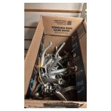 Collection of Vintage Bicycle Parts and Accessories