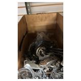 Assorted Vintage Bicycle Parts Collection