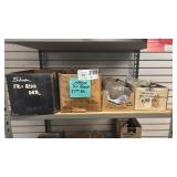 Assorted Vintage Bicycle Parts Collection