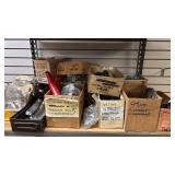 Assorted Vintage Bicycle Parts Lot