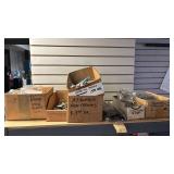 Collection of Vintage Schwinn Bicycle Parts - Brake, Shift, and Fork Components