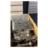 Collection of Vintage Schwinn Bicycle Parts - Brake, Shift, and Fork Components