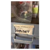 Collection of Vintage Bicycle Parts and Accessories