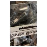 Collection of Vintage Bicycle Parts and Accessories