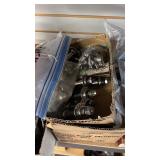 Collection of Vintage Bicycle Parts and Accessories