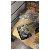 Collection of Vintage Bicycle Parts and Accessories