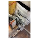 Collection of Vintage Bicycle Parts and Accessories