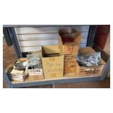 Collection of Vintage Bicycle Parts and Components