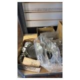 Collection of Vintage Bicycle Parts and Components