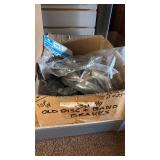 Collection of Vintage Bicycle Parts and Components