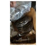 Collection of Vintage Bicycle Parts and Components