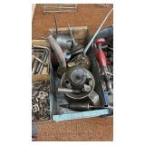 Collection of Vintage Assorted Tools including Drill, Clamps and Metal Grinders