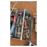 Collection of Vintage Assorted Tools including Drill, Clamps and Metal Grinders