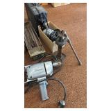 Collection of Vintage Assorted Tools including Drill, Clamps and Metal Grinders