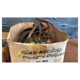 Gas Welding Kit with Hoses and Regulators