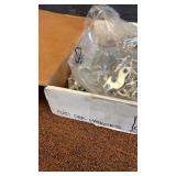 Box of Fuji Derailleur Hangers and Bicycle Gyro Parts