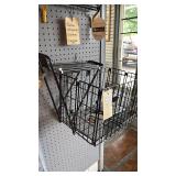 Assorted Bicycle Storage Racks and Baskets