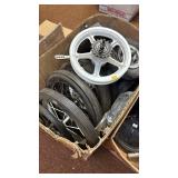 Collection of Small Bicycle Wheels and Tires