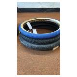 Set of 4 24-Inch Bicycle Tires with Various Treads