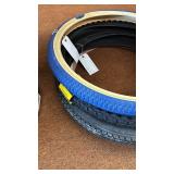 Set of 4 24-Inch Bicycle Tires with Various Treads