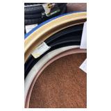 Set of 4 24-Inch Bicycle Tires with Various Treads