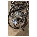 Set of 5 Assorted Bicycle Wheels - 20" and 16" Sizes