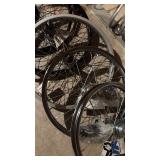 Set of 5 Assorted Bicycle Wheels - 20" and 16" Sizes
