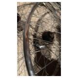 Set of 4 Vintage Bicycle Wheels 26" x 1-3/8" with Shimano Assembly