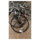 Collection of 21 Assorted Bicycle Wheels