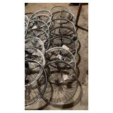 Collection of 21 Assorted Bicycle Wheels