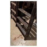 Collection of Antique Wooden Ladders