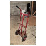 Used Heavy-Duty Red Two-Wheel Hand Truck