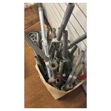 Box of Assorted Schwinn Ashtabula Forks and Parts