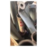 Box of Assorted Schwinn Ashtabula Forks and Parts