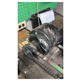 Used General Electric Bench Grinder with Wire Wheel and Disc