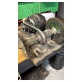 Used General Electric Bench Grinder with Wire Wheel and Disc