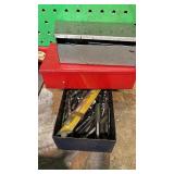 Assorted Thread Taps and Drill Bits in Metal Storage Cases