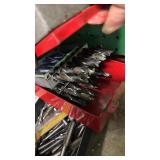 Assorted Thread Taps and Drill Bits in Metal Storage Cases