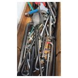 Collection of Allen Wrenches and Hand Tools