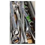 Collection of Assorted Open-End and Box Wrenches - Craftsman, Pittsburgh, Armstrong