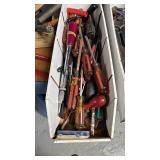 Collection of Assorted Screwdrivers and Hand Tools