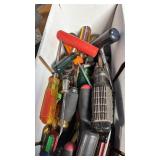 Collection of Assorted Screwdrivers and Hand Tools