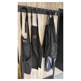 Set of 5 Bicycle Workshop Aprons