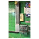 Vintage Acroprint Time Recorder with Time Card Holder