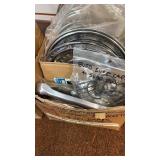 Collection of Bicycle Chainrings with Freewheel Components