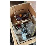 Collection of Vintage Bicycle Lights Assorted Styles