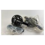 Shimano Deore and Alivio Cranksets in Protective Packaging